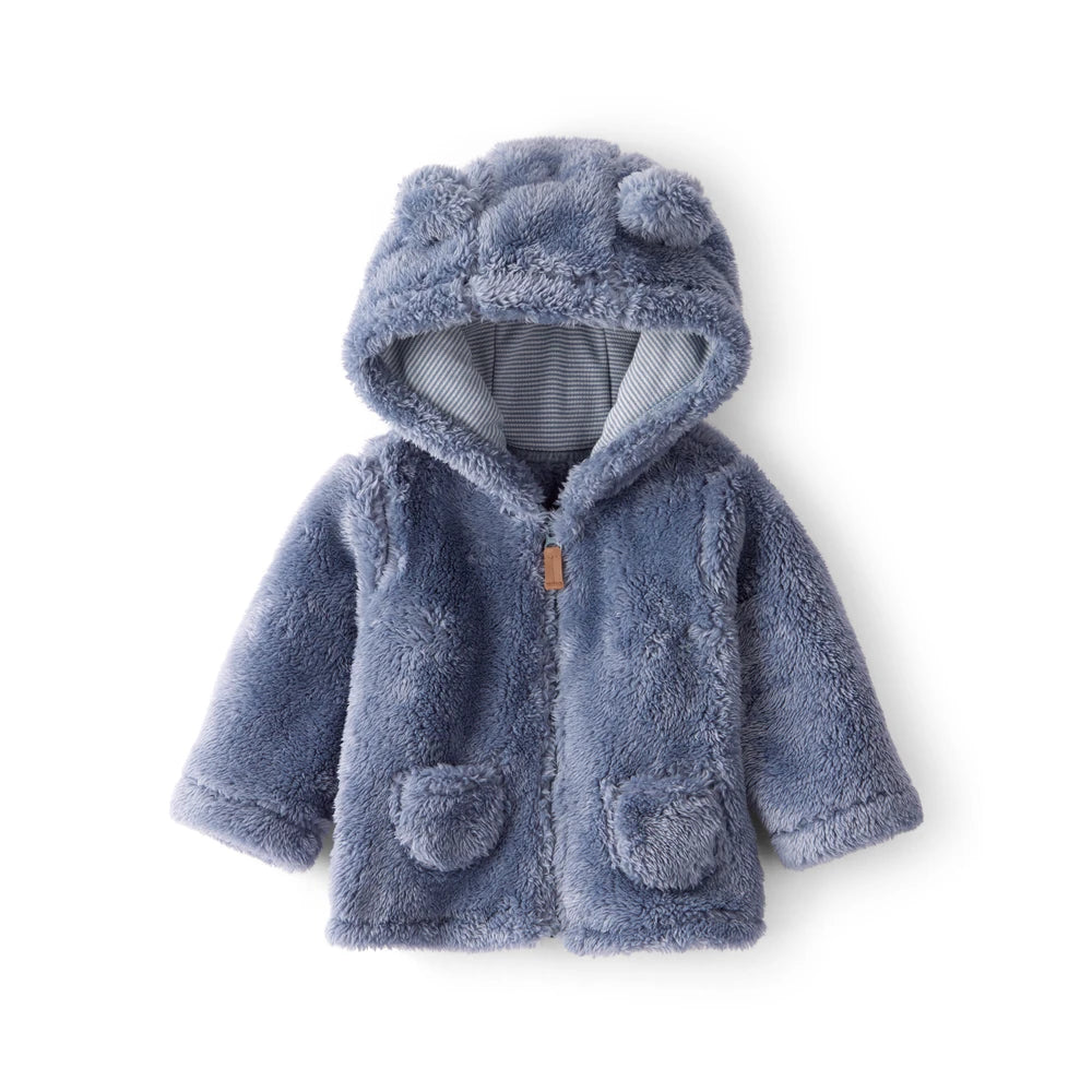 Cardigan Doublé Sherpa Bébé Garçon Carter's - Bleu