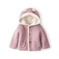 Cardigan en Coton Doublé Sherpa Bébé Fille Carter's - Rose