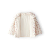 Cardigan Matelassé Fleuri Bébé Fille Carter's - Crème