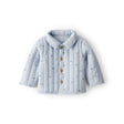 Cardigan Matelassé Dinosaures Bébé Garçon Carter's - Bleu