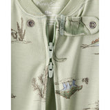 Grenouillère PurelySoft Dinosaures Bébé Garçon Carter's - Vert