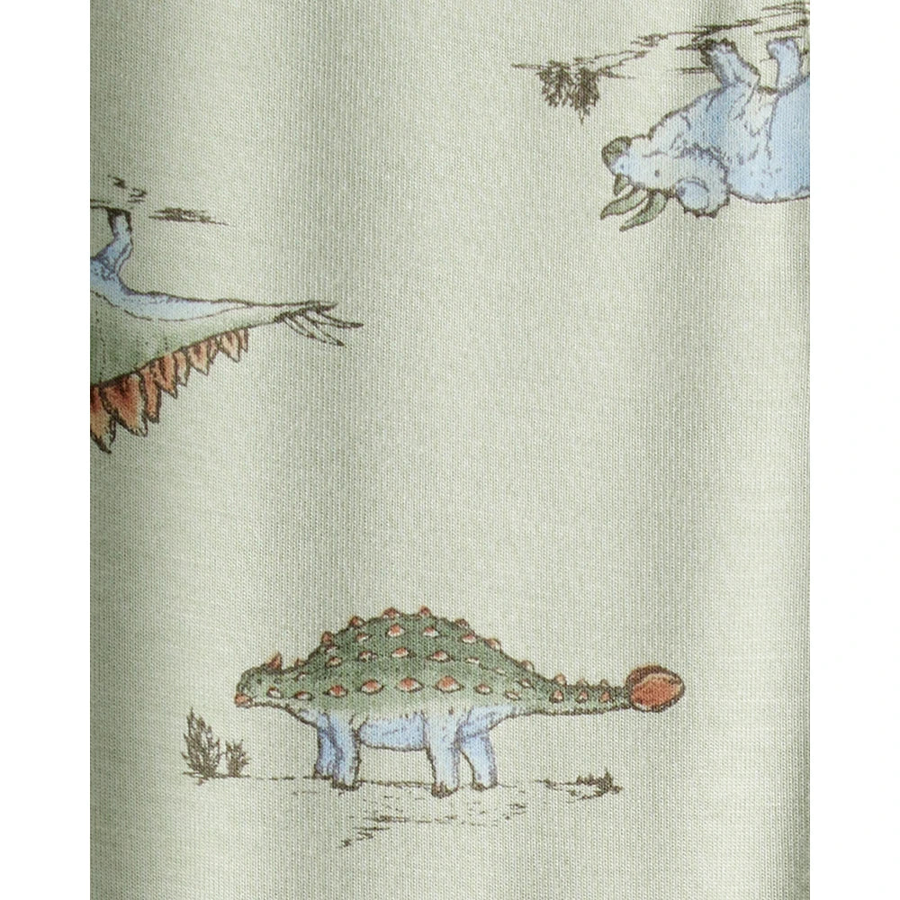 Grenouillère Convertible PurelySoft Dinosaures Bébé Garçon Carter's - Vert