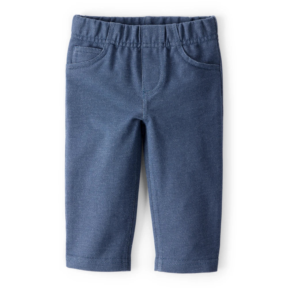 Pantalon à Enfiler Effet Denim Bébé Garçon Carter's - Bleu
