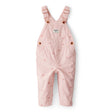 Salopette en Velours Côtelé Imprimé Nœuds Bébé Fille OshKosh - Rose