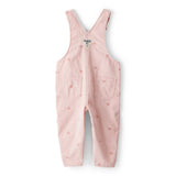 Salopette en Velours Côtelé Imprimé Nœuds Bébé Fille OshKosh - Rose