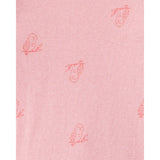 Lot de 5 Bodies à Manches Courtes Hiboux & Fleurs Bébé Fille Carter's - Multi