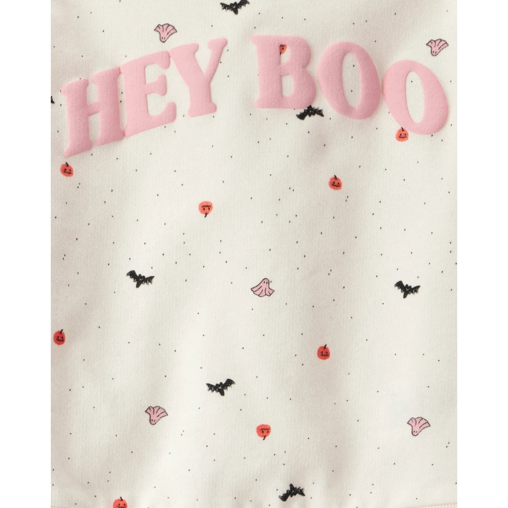 Ensemble 2 Pièces Halloween Hey Boo Fille Carter's - Crème