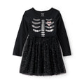 Robe en Tulle Squelette d'Halloween Fille Carter's - Noir