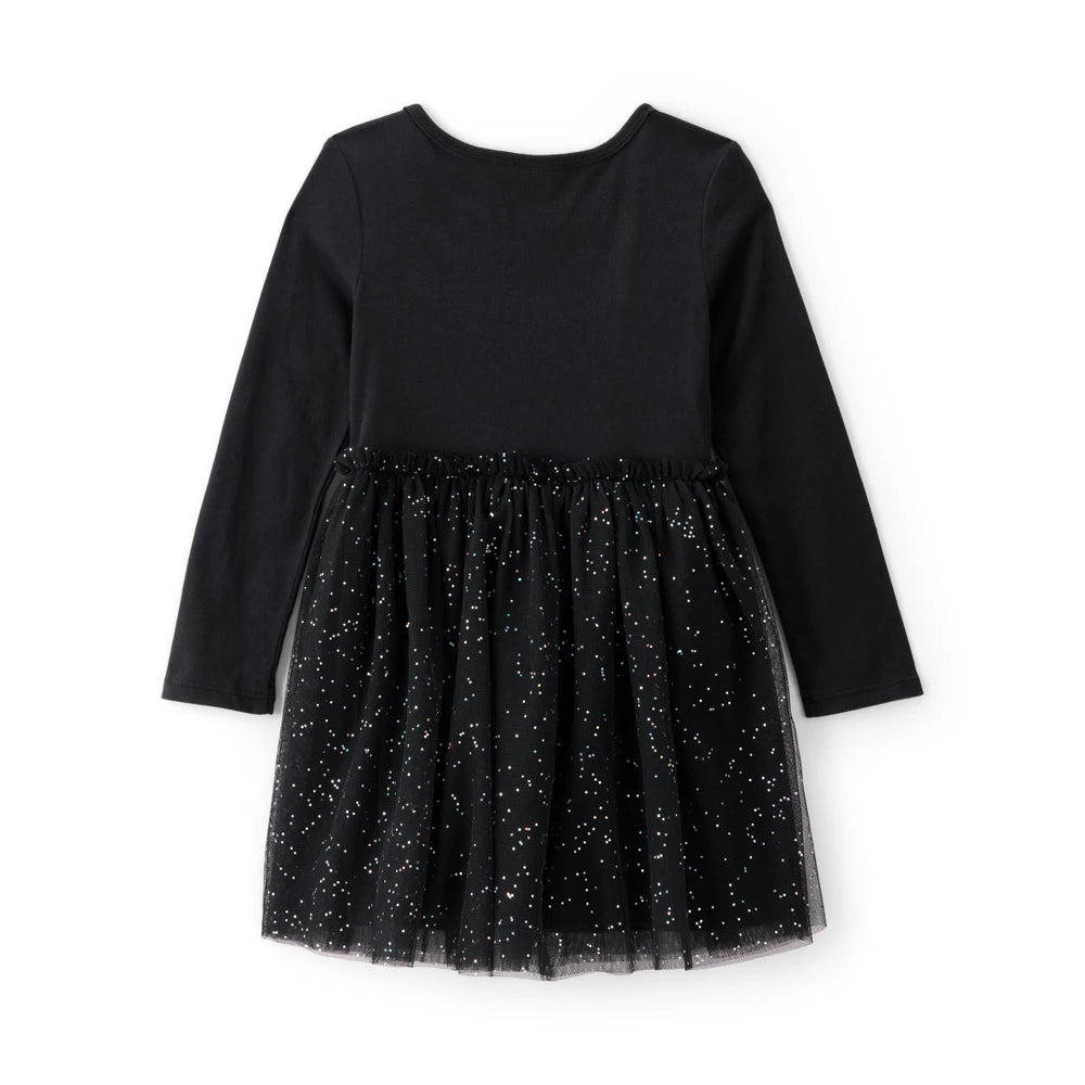 Robe en Tulle Squelette d'Halloween Fille Carter's - Noir