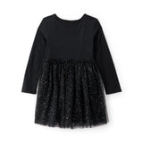 Robe en Tulle Squelette d'Halloween Fille Carter's - Noir