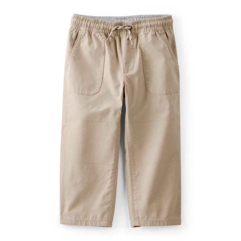 Boy Carter's Pull-On Pants - Beige