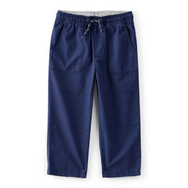 Boy Carter's Pull-On Pants - Navy