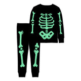 Pyjama 2 Pièces en Coton Squelette Phosphorescent Carter's - Multi