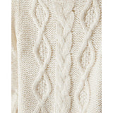 Pull Torsadé Métallisé Fille OshKosh - Ivoire