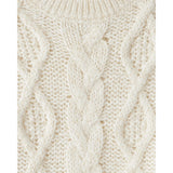 Pull Torsadé Métallisé Fille OshKosh - Ivoire