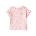T-shirt à Manches Courtes à Pois Fille Carter's - Rose