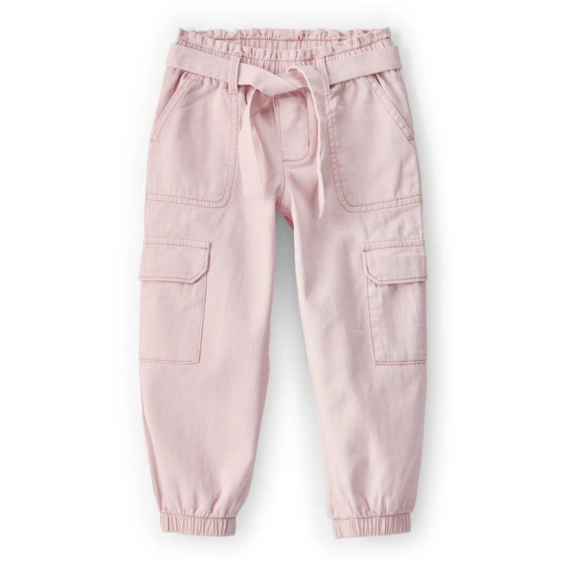Girl Carter's Cotton Cargo Pants - Pink