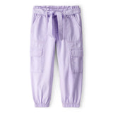 Pantalon Cargo en Coton Fille Carter's - Mauve