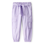 Pantalon Cargo en Coton Fille Carter's - Mauve