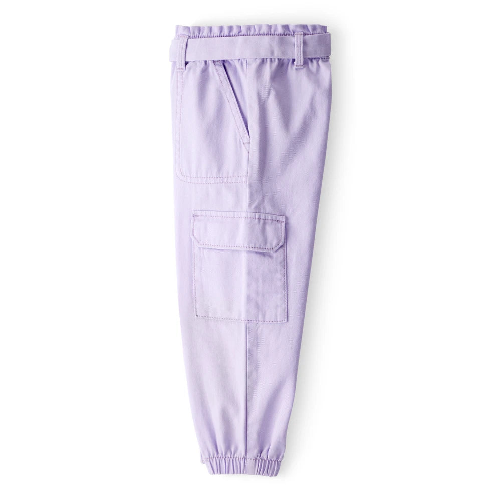 Pantalon Cargo en Coton Fille Carter's - Mauve