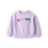Sweat en Éponge Happy Fille Carter's - Mauve