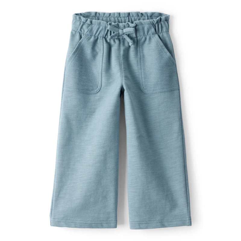 Girl Carter's Cotton Wide-Leg Pants - Blue