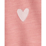 Cardigan en Éponge Cœurs Fille Carter's - Rose