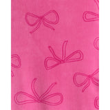 Pyjama 2 Pièces DreamPlush Nœuds Fille Carter's - Rose