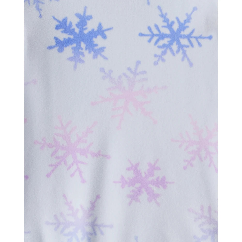 Pyjama 2 Pièces DreamPlush Flocons de Neige Fille Carter's - Bleu