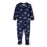 Pyjama 1 Pièce en Polaire à Pieds MVP Garçon Carter's - Bleu Marine