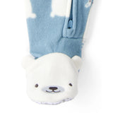 Pyjama 1 Pièce en Polaire à Pieds Ours Polaire Garçon Carter's - Bleu