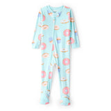 Pyjama 1 Pièce DreamPlush Donuts Fille Carter's - Bleu