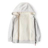 Veste Zippée à Capuche Fille Carter's - Gris