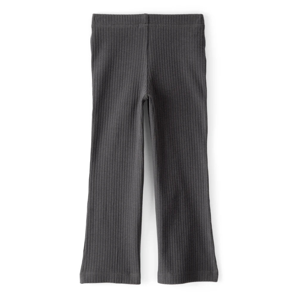 Pantalon Évasé Côtelé en Coton Fille Carter's - Noir