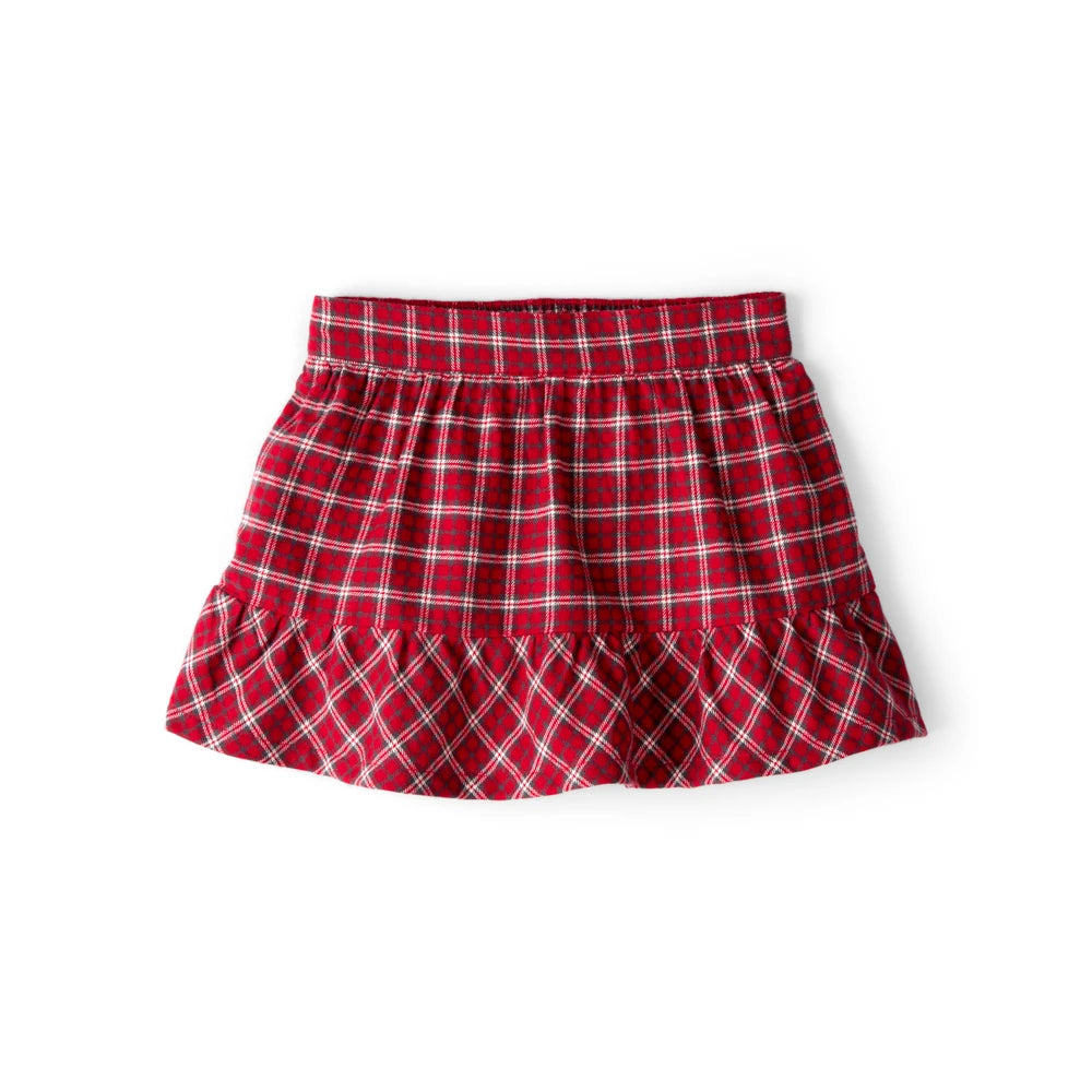 Jupe à Carreaux en Coton Fille Carter's - Rouge