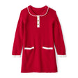 Robe de Fête à Manches Longues en Tricot Fille Carter's - Rouge