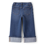 Jean Large à Revers Fille OshKosh - Bleu