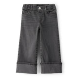 Jean Large à Revers Fille OshKosh - Gris