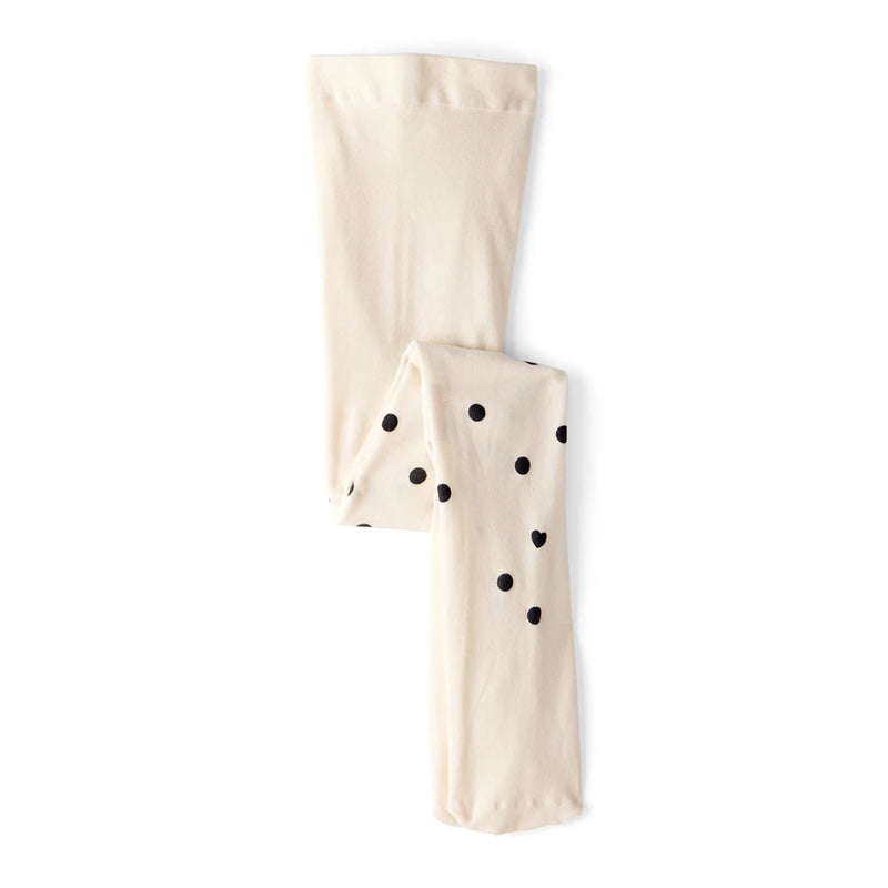 Collants à Pois Fille Carter's - Crème