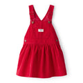 Jupe-Salopette en Velours Côtelé Fille OshKosh - Rouge