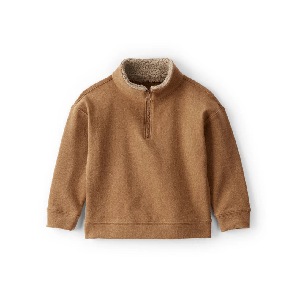 Pull Zippé Col Camionneur Garçon Carter's - Marron