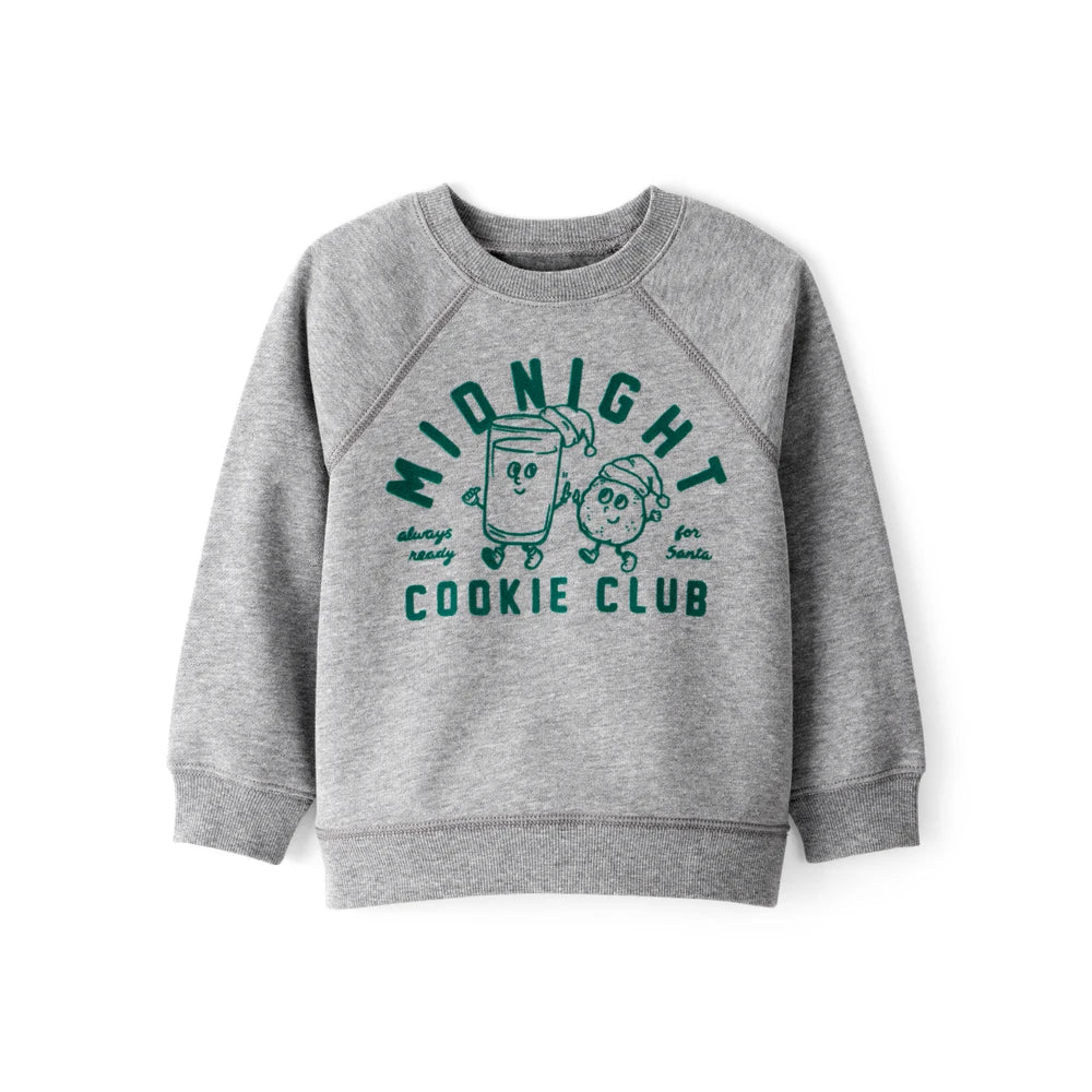 Sweat en Molleton Midnight Cookie Club Garçon Carter's - Gris
