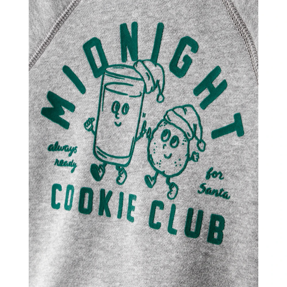 Sweat en Molleton Midnight Cookie Club Garçon Carter's - Gris