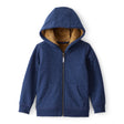 Veste Zippée à Capuche en Velours Garçon Carter's - Bleu Marine