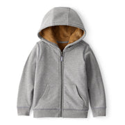 Veste Zippée à Capuche en Velours Garçon Carter's - Gris