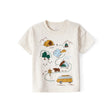T-shirt à Manches Courtes Camping Garçon Carter's - Beige