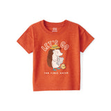T-shirt à Manches Courtes Hérisson Garçon Carter's - Orange