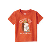 T-shirt à Manches Courtes Hérisson Garçon Carter's - Orange