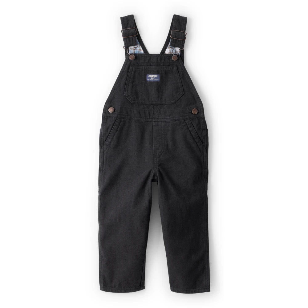 Salopette à Chevrons Garçon OshKosh - Gris