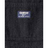 Salopette à Chevrons Garçon OshKosh - Gris
